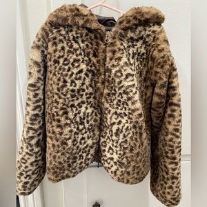 Girls’ Faux Fur Coat